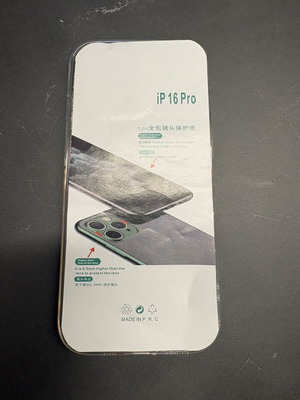 iPhone 16 Pro transparent case new