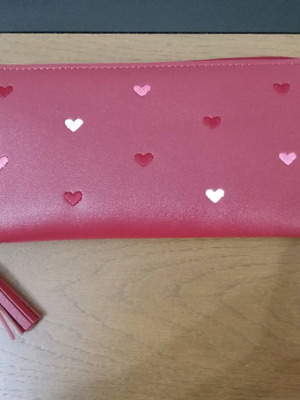 Women’s wallet bordeaux new 11×21cm