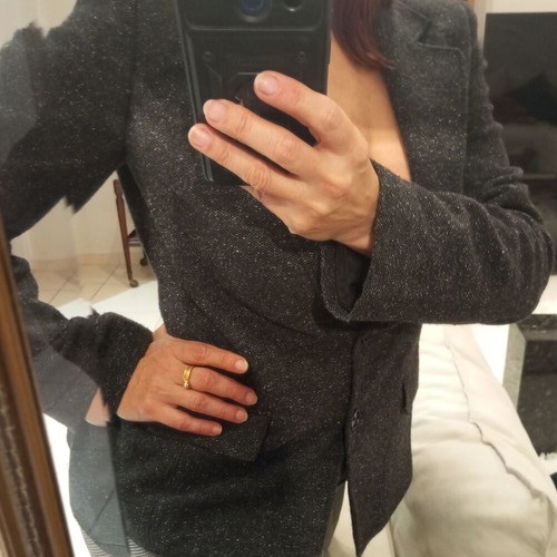Hugo Boss Krystle jacket like new, gray EU 38
