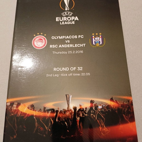 Olympiacos European programs like new, pack of 11