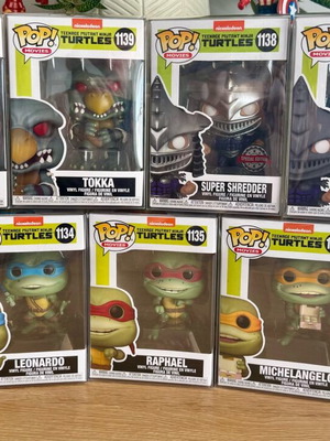 Funko Pop - TMNT - Nickelodeon Ретро Комплект 2-ра Вълна