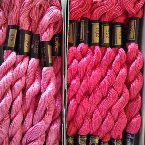 DMC Cotton Perle embroidery threads new, one skein