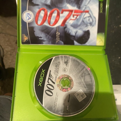 James Bond 007 Nightfire and Agent Under Fire Xbox classic games