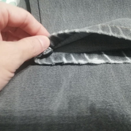 Nautica jean pants used, gray, size 32, loose fit