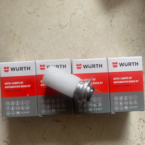 Lamp H7 new, pack of 4 pieces