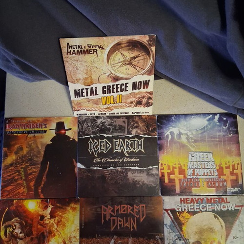 Metal Hammer CD collection, 7 CDs, metal genre