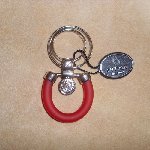 Bagnara key holder stainless steel with plastic details new