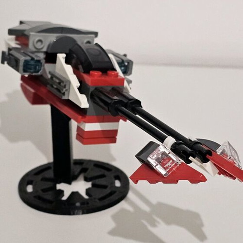 Lego Star Wars Empire Bike like new with base