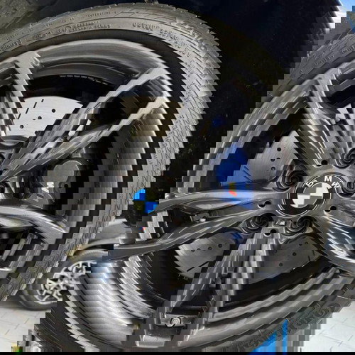 BMW 436M ζαντολάστιχα σαν καινούργια, 18 ιντσών, γνήσια με ελαστικά Continental