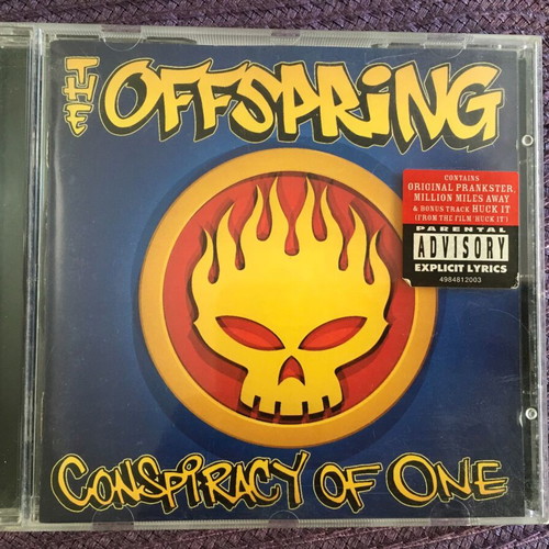 The Offspring Conspiracy Of One CD used punk rock album