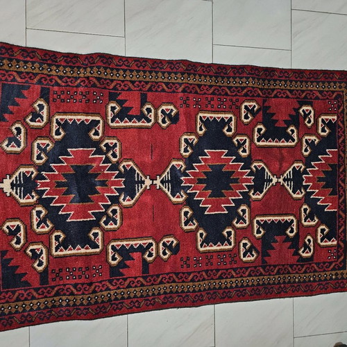Handmade carpet Iran/Persia 1.37x0.85 with seal of authenticity