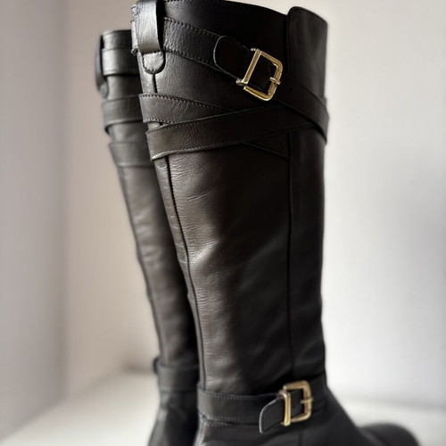 Sagiakos leather boots new, size 40, black