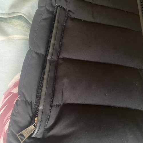 Massimo Dutti down jacket, black, size XS