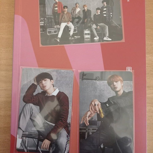 Monsta X All About Luv Version 4 like new with CD and 3 photocards
