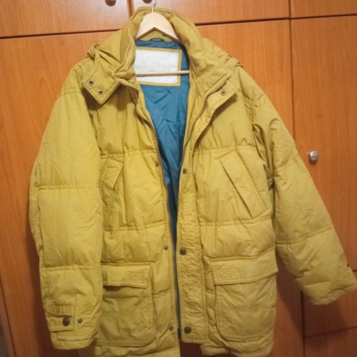 C&A Canda men's winter jacket mustard size M/L like new