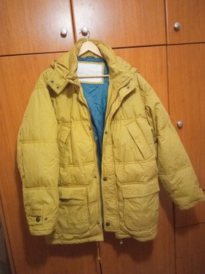C&A Canda men's winter jacket mustard size M/L like new