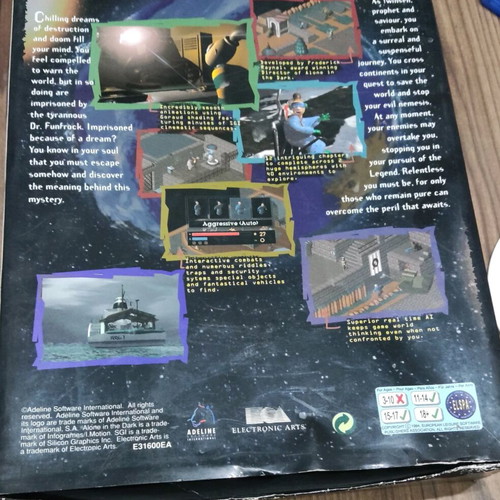 Little Big Adventure Twinsen’s Quest PC game used, big box