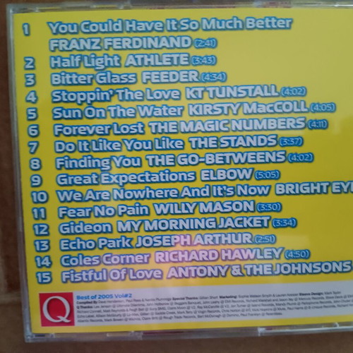 Best of 2005 Vol.2 CD compilation used, rock