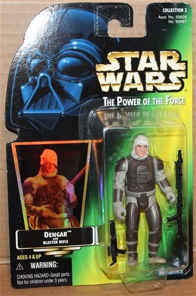  Kenner (1997) Star Wars The Power Of The Force Dengar kenourgio timi 13 evro