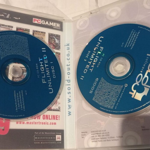 Flight II Unlimited PC CD ROM like new