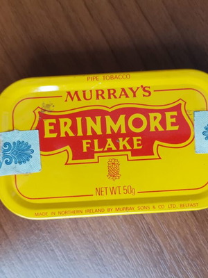 Vintage Flake Pipe Tobacco Tin Murray's… - € 15,00