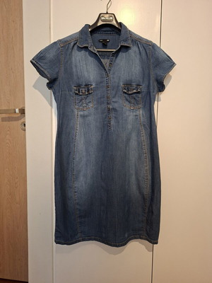 H&M Mama maternity dress blue size Large like new