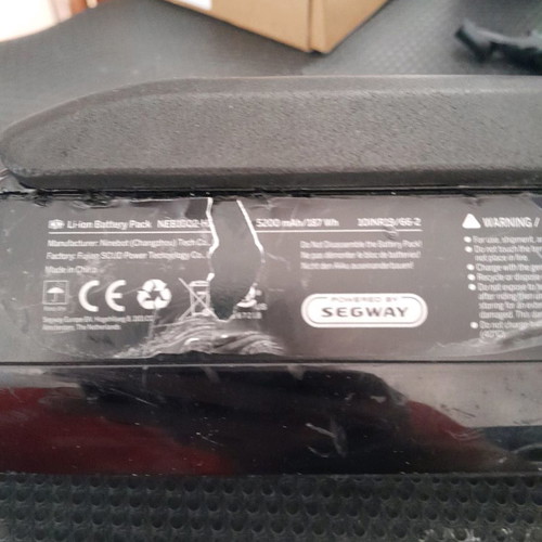 Ninebot Segway used with error code 51, 38