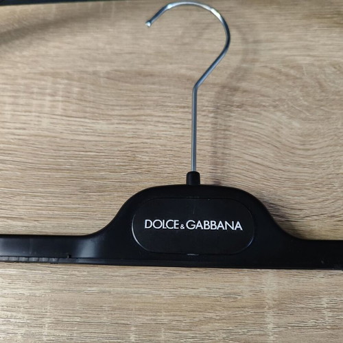 Dolce & Gabbana plastic clothes hangers used, set of 2