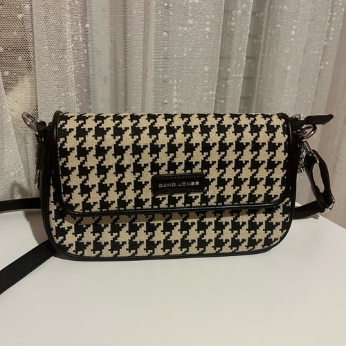 David Jones crossbody bag like new, black