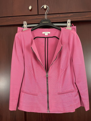 Marella Pink Suit like new, jacket and skirt