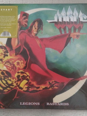 Wolf Legions Of Bastards LP new, metal, limited edition yellow vinyl