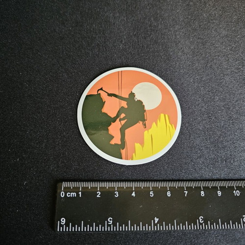 Mountain Climber Sticker new