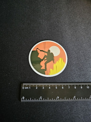 Mountain Climber Sticker new