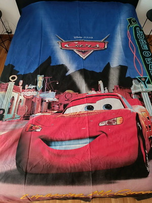 Παπλωματοθηκη παιδική Cars lighting McQueen