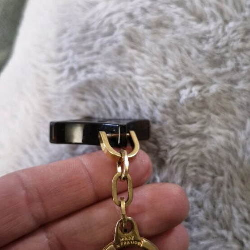 Louis Vuitton Monogram Flower Charm Vintage keychain