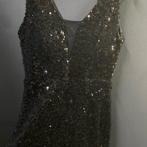 Short black dress new, size S