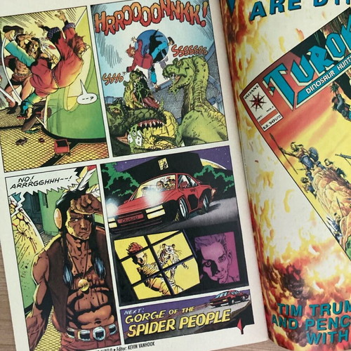 Turok Dinosaur Hunter #6 used, Valiant comics, December 1993