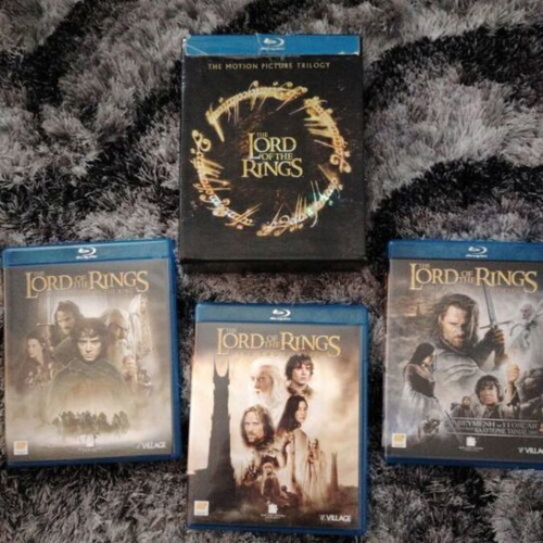 The Lord of the Rings Blu-Ray set like new, 6 discs, Greek subtitles