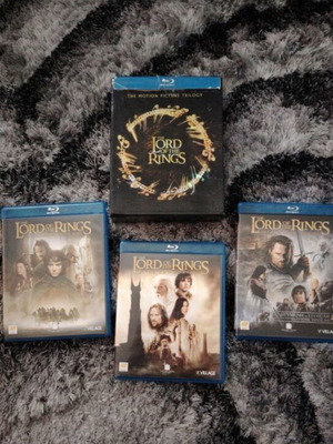 The Lord of the Rings Blu-Ray set like new, 6 discs, Greek subtitles