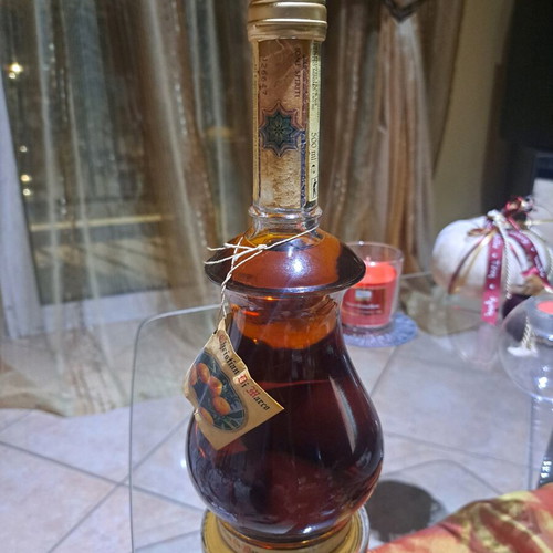 Italian mandarin liqueur Cristian di Marko new 500 ml with fruit