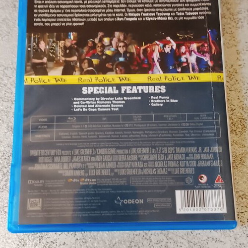 Let's Be Cops Blu-ray like new with Greek subtitles
