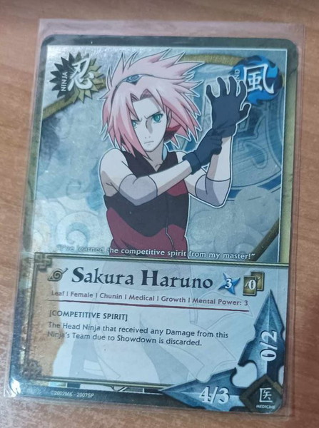 Sakura Haruno - PR-040 - Common - 1st Edition Promo Cards Played - Naruto