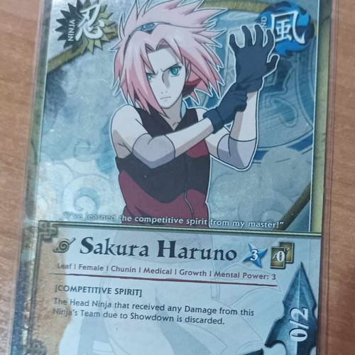 Sakura Haruno PR-040 Common 1st Edition Promo Cards used