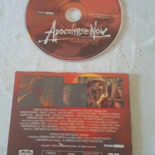 Apocalypse Now DVD used, subtitles, collectible