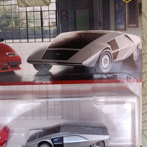 Mattel Hot Wheels Premium Car Culture Lamborghini Countach LP5000 QV and Lancia Stratos Zero new