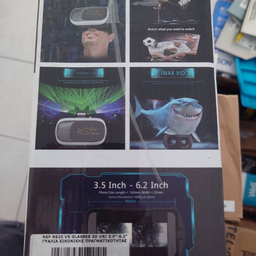NSP N620 VR Headset for Mobile Phones 3.5" to 6.2" new