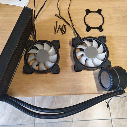 Water Cooling System like new without backplate and screws