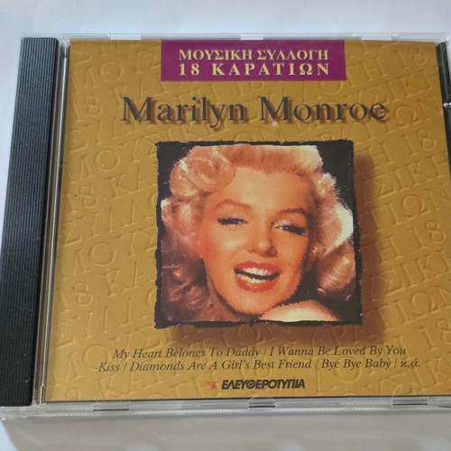 Marilyn Monroe 18 Karat Music Collection CD used