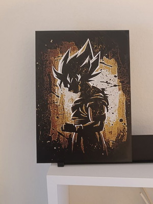 Dragon Ball 3D Panel Super Saiyan anime διακοσμητικό καινούργιο