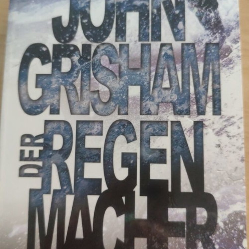 Grisham Der Regenmacher book like new, German